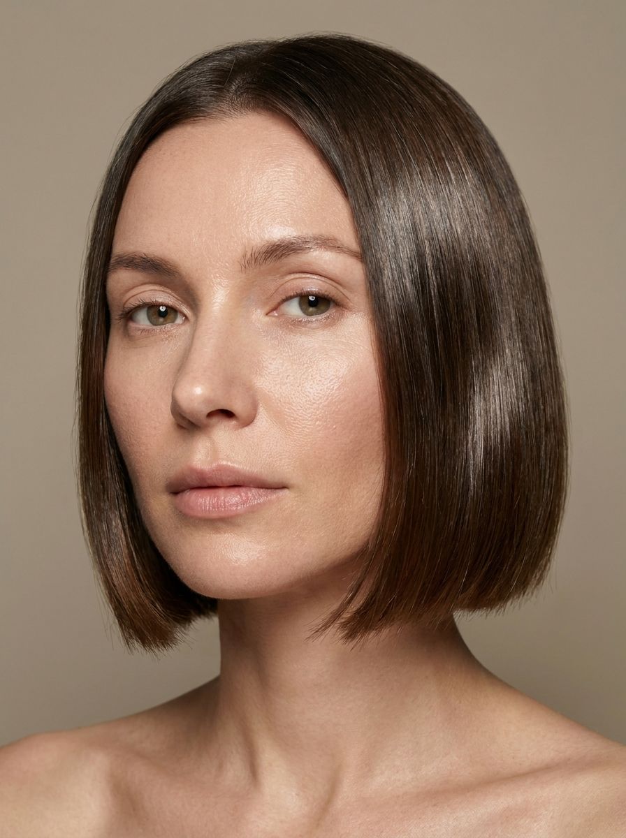 Glass Hair Bob in kurz - Sleek Frisuren für kurze Haare